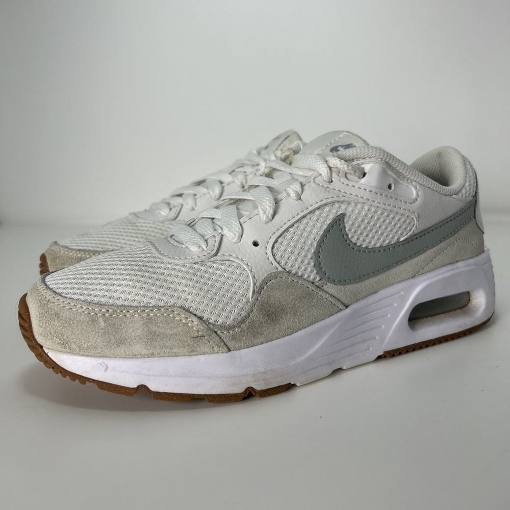 Nike Air Max SC Sneakers Women's Size 7 Cream/Light Green  CW4554–121